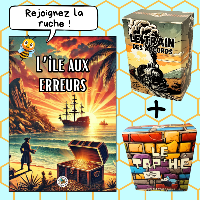 TESTEUR : LE TAP'HE+LE TRAIN DES ACCORDS+L'ILE AUX ERREURS TESTEUR : LE TAP'HE+LE TRAIN DES ACCORDS+L'ILE AUX ERREURS